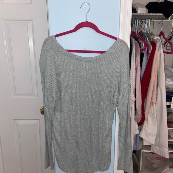 American Eagle Soft and Sexy Ribbed Sweater - Picture 2 of 3